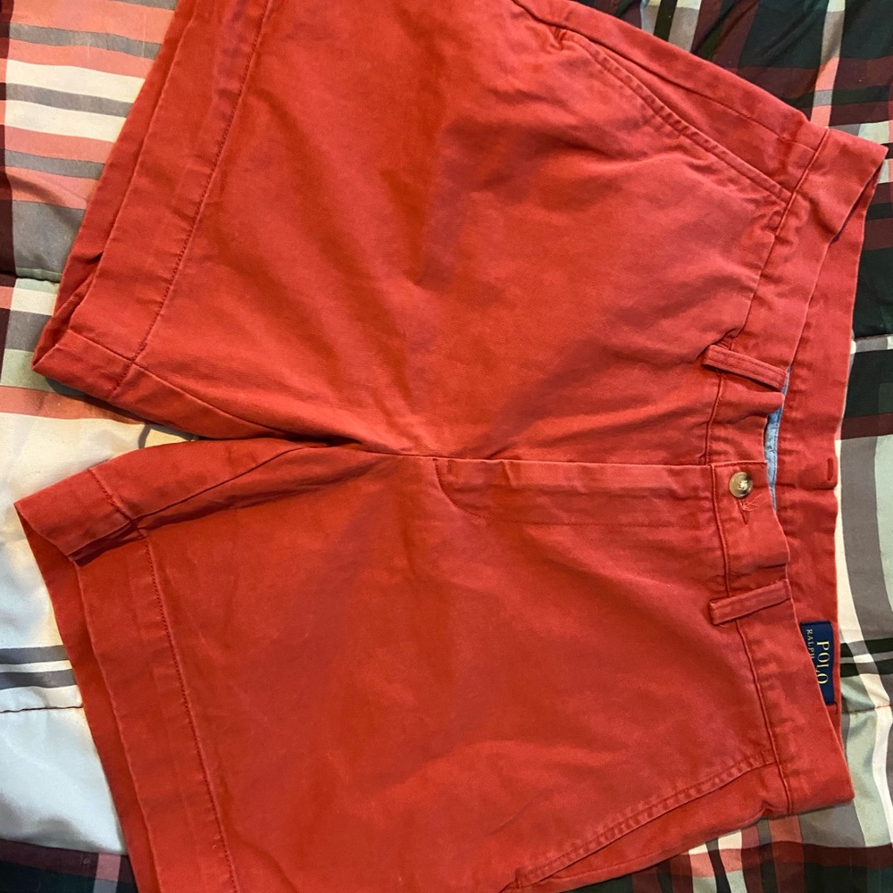 Polo Ralph Lauren Red Shorts